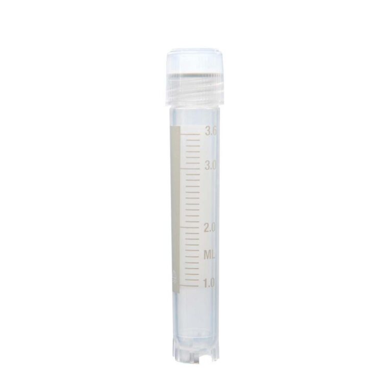 K2-8001 Tubo Criogênico 4ml Rosca Externa, 50 Un/Pct